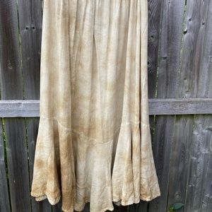 Flared summer skirt
